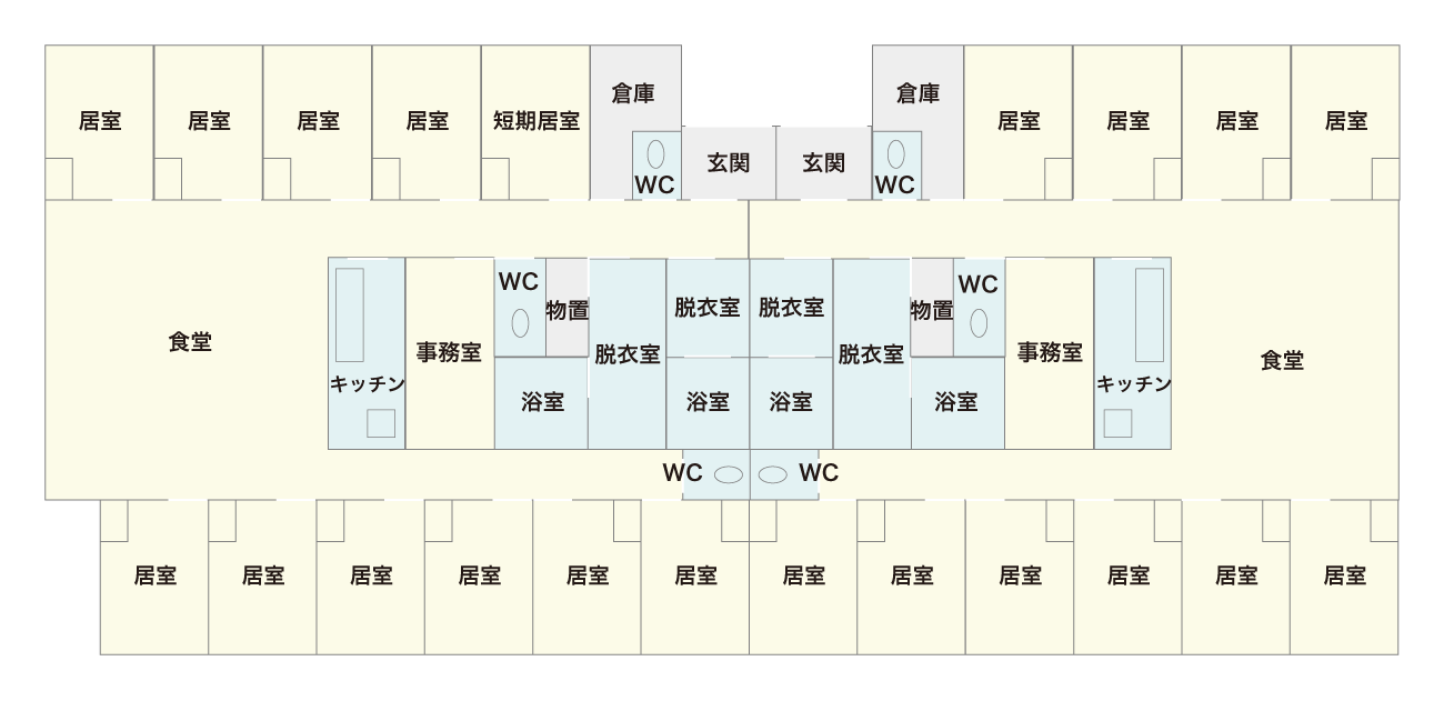 ユースタイルホーム 名古屋守山　館内図
