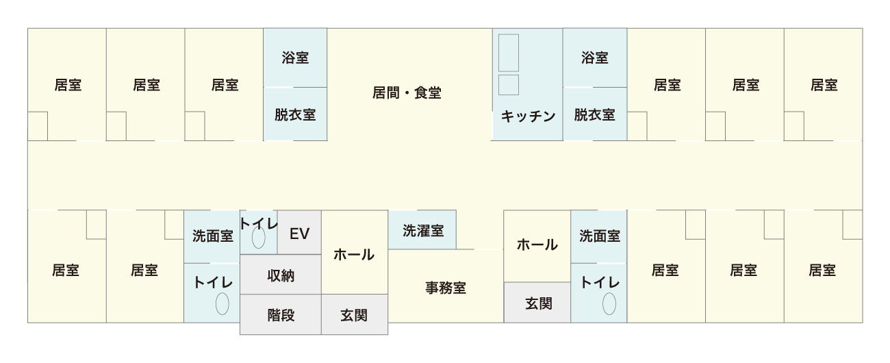 ユースタイルホーム 真岡亀山　平面図